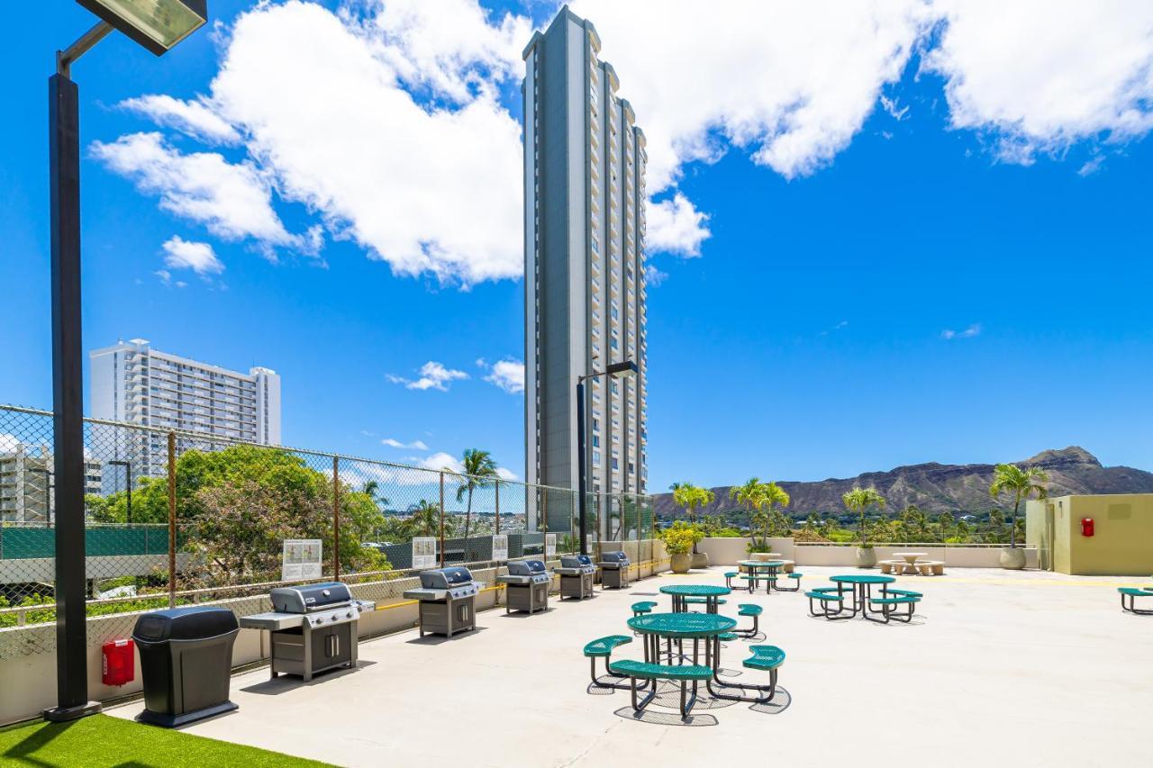 הונולולו Waikiki Sunset Mountain View Near Beach With Parking מראה חיצוני תמונה