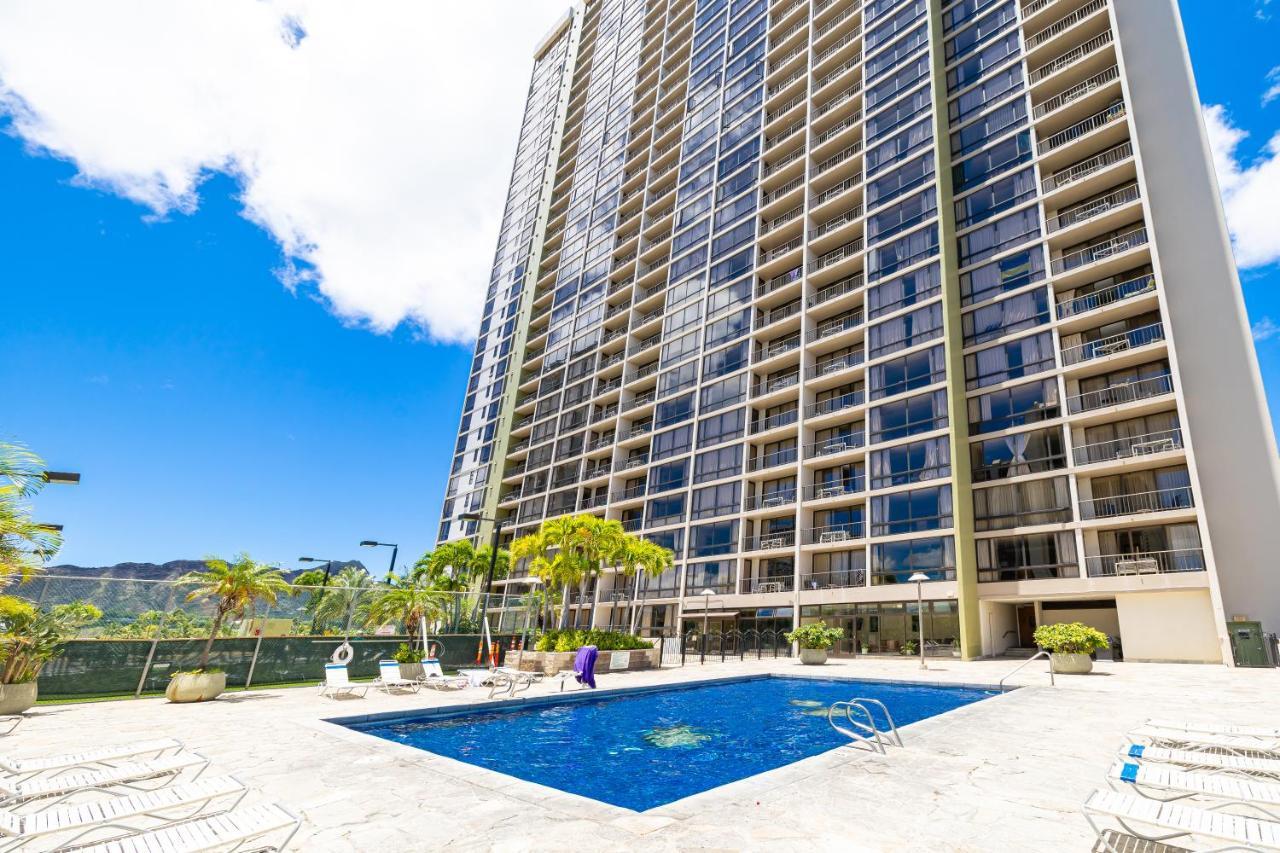הונולולו Waikiki Sunset Mountain View Near Beach With Parking מראה חיצוני תמונה